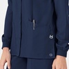 Wink W123 Women’s Crew Neck Warm Up Jacket(Navy)