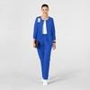 Wink W123 Women’s Crew Neck Warm Up Jacket(Royal)