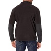 WonderWink Men’s Men’s Micro-fleece Zip Jacket(Black)