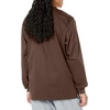 WonderWink Unisex Adult Unisex Snap Front Jacket(Chocolate)
