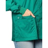 WonderWink Unisex Adult Unisex Snap Front Jacket(Hunter)