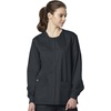 WonderWink Unisex Adult Unisex Snap Front Jacket(Pewter)