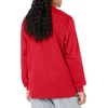 WonderWink Unisex Adult Unisex Snap Front Jacket(Red)