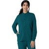 WINK Boundless Women’s Warm Up Scrub Jacket(Caribbean)