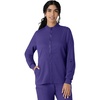 WINK Boundless Women’s Warm Up Scrub Jacket(Grape)