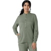 WINK Boundless Women’s Warm Up Scrub Jacket(Sage)