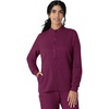 WINK Boundless Women’s Warm Up Scrub Jacket(Wine)