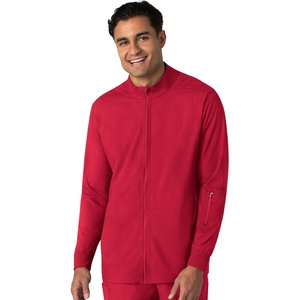 WINK Boundless Men’s Warm Up Scrub Jacket(Red)