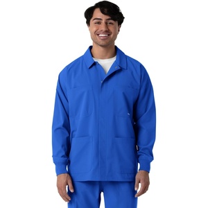 WINK Boundless Men’s Warm Up Scrub Jacket(Royal)