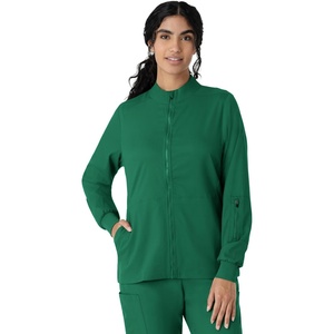 WINK Boundless Women’s Warm Up Scrub Jacket(Hunter)