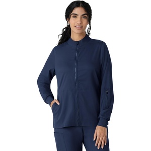 WINK Boundless Women’s Warm Up Scrub Jacket(Navy)