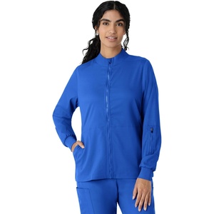 WINK Boundless Women’s Warm Up Scrub Jacket(Royal)