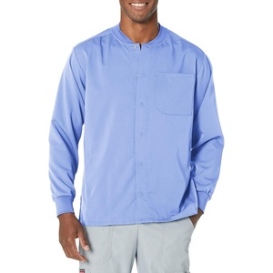 WINK PRO Men’s Snap Front Warm-Up Jacket(Ceil Blue)