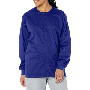 Wink Unisex Adult Snap Front Jacket(Galaxy Blue)