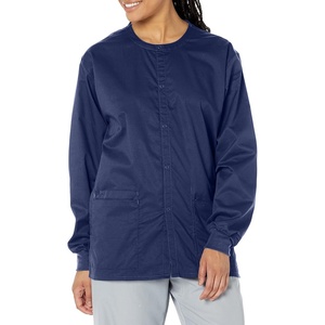 Wink Unisex Adult Snap Front Jacket(Navy)