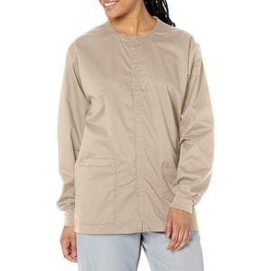 WonderWink Unisex Adult Unisex Snap Front Jacket(Khaki)