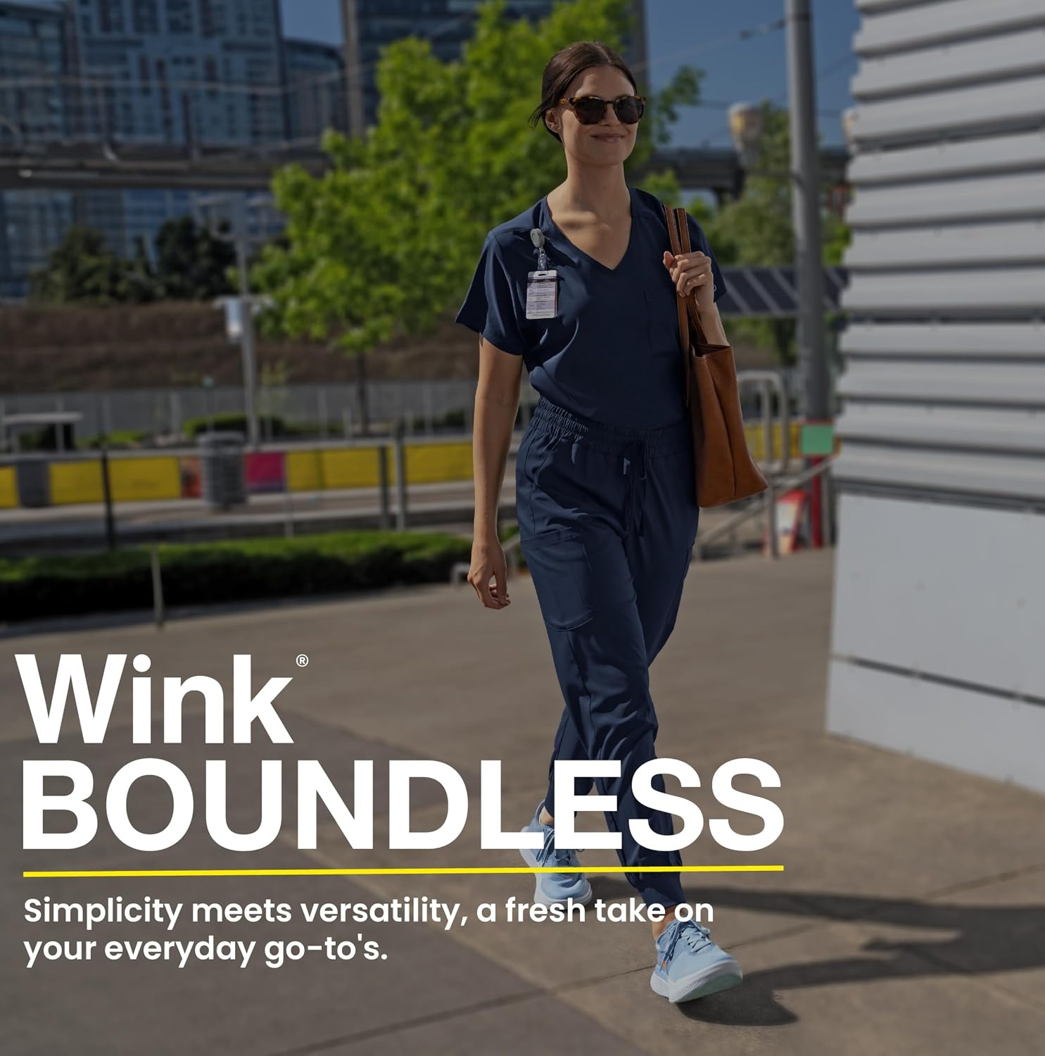 image:imageWINK Boundless Womens Jogger Scrub Pant Caribbean M