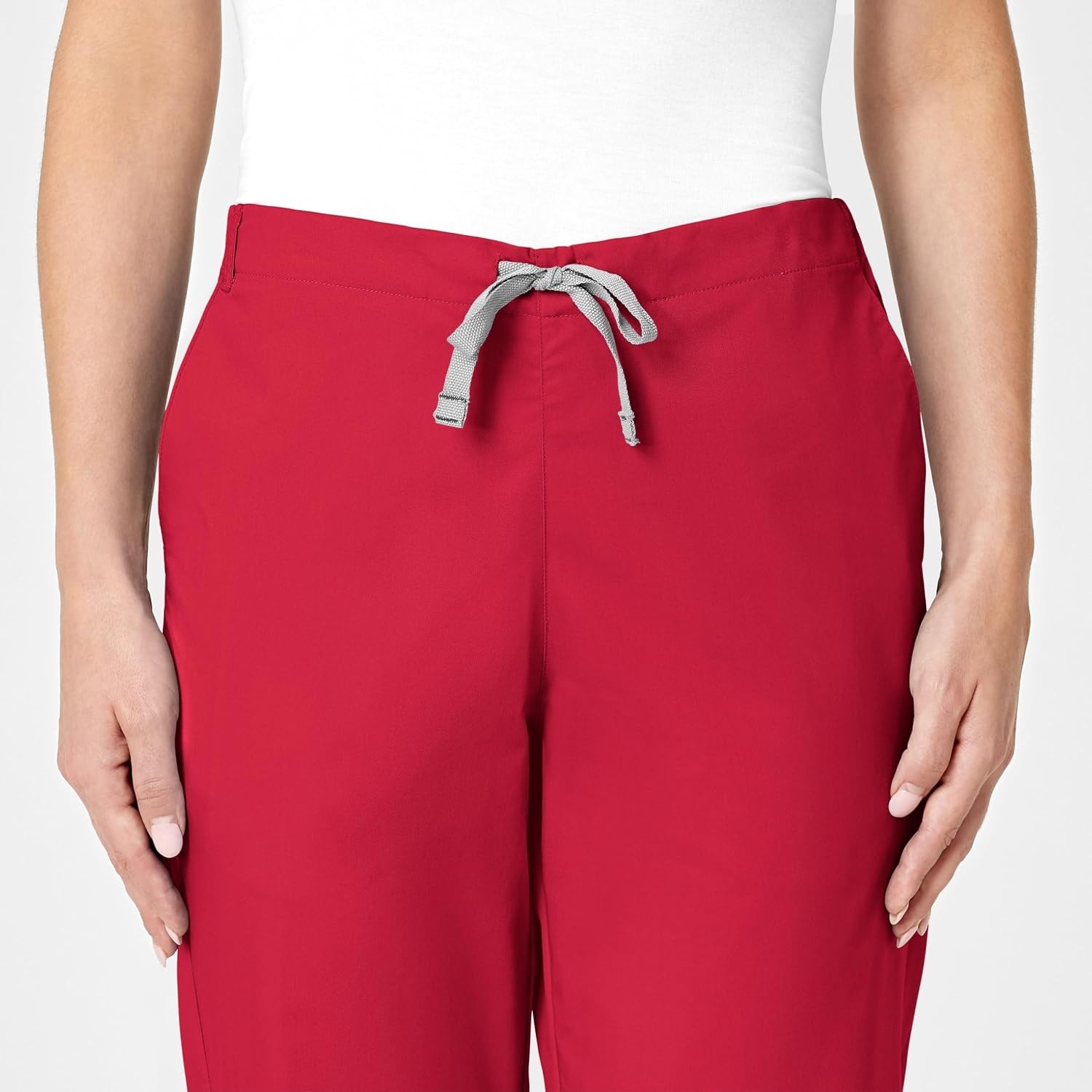 image:imageWink Boundless Womens Flare Leg Scrub PantRed