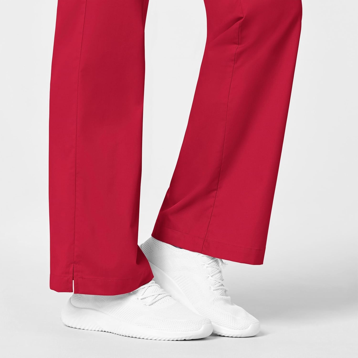 image:imageWink Boundless Womens Flare Leg Scrub PantRed