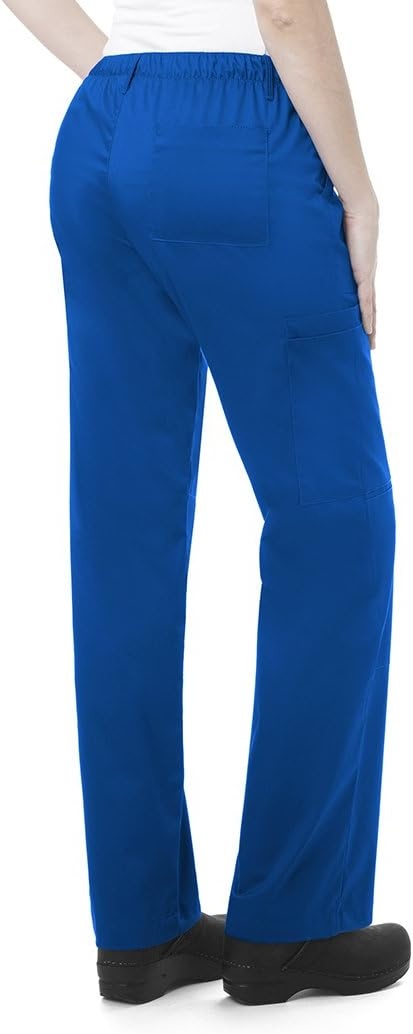 image:imageWink WonderWORK Unisex Drawstring Cargo Scrub PantChocolate