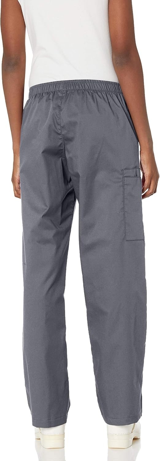 image:imageWink WonderWORK Womens PullOn Cargo Scrub Pant Pewter S