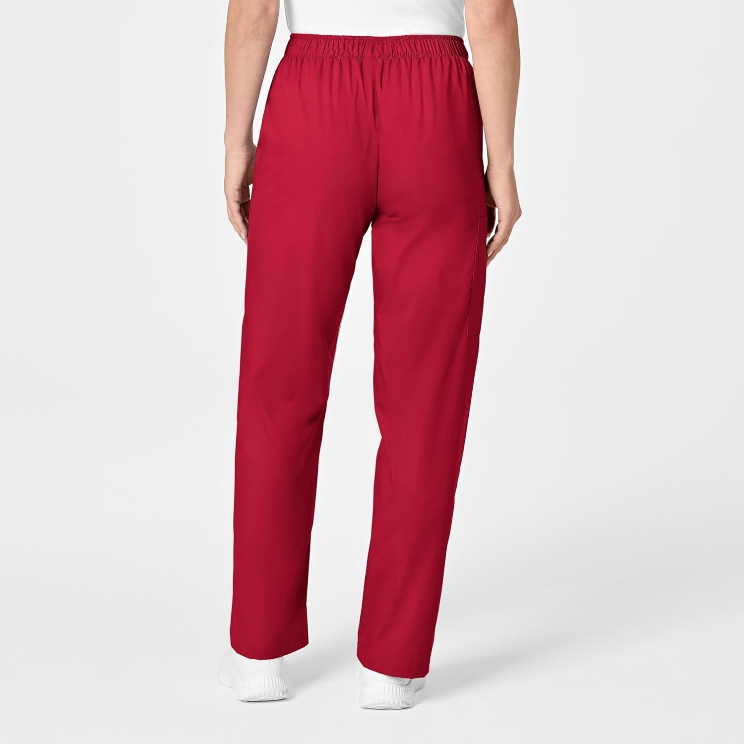 image:imageWonderwork Womens Pullon Cargo Scrub PantRed