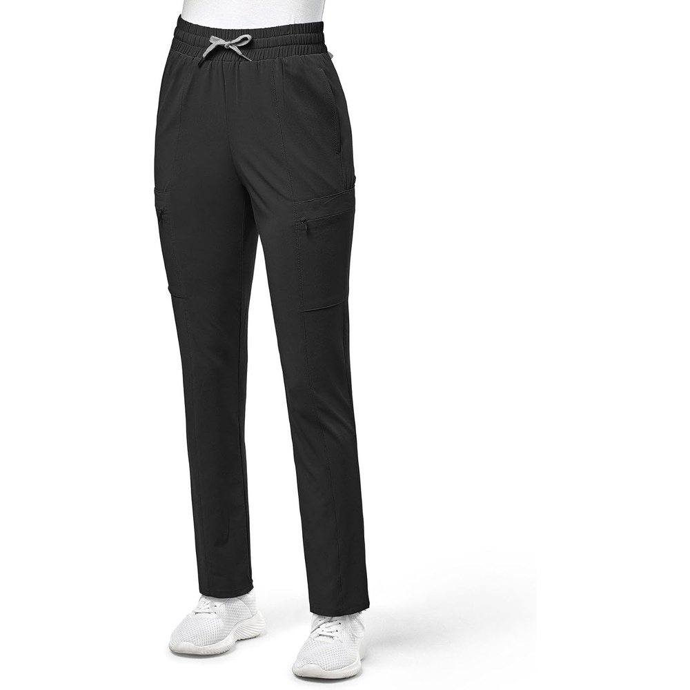 image:imageWINK Scrubs for Women Renew HighWaist SlimLeg Pants with Drawstring and 5 Pockets