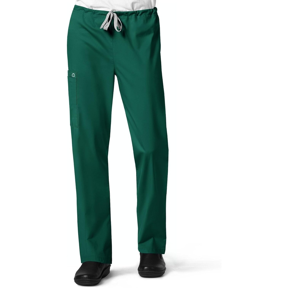 image:imageWINK WonderWORK Unisex Drawstring Cargo Scrub PantHunter