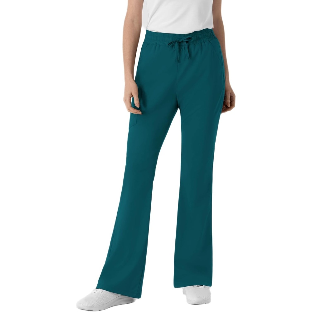 image:imageWink Boundless Womens Flare Leg Scrub PantCaribbean