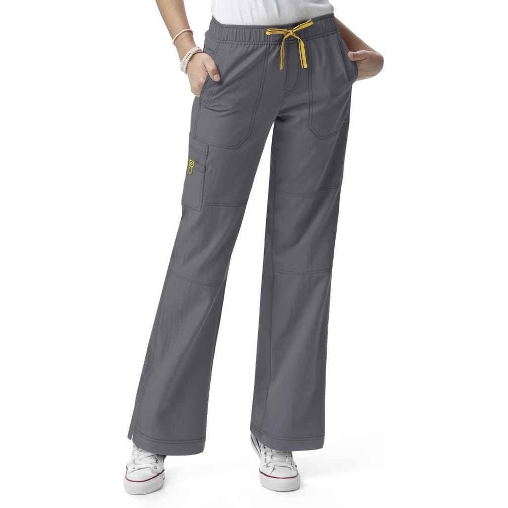 image:imageWonderWink Sporty Cargo Scrub Pant Pewter XS Grey