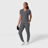 WINK Boundless Women’s Jogger Scrub Pant, Pewter, XL