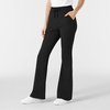 Wink Boundless Women’s Flare Leg Scrub Pant(Black)