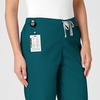 Wink Boundless Women’s Flare Leg Scrub Pant(Caribbean Blue)