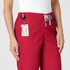 Wink Boundless Women’s Flare Leg Scrub Pant(Red)