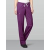 Wink WonderWORK Unisex Drawstring Cargo Scrub Pant(Red)