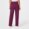 Wink WonderWORK Unisex Drawstring Cargo Scrub Pant(Wine)
