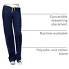 WonderWink Big The Papa Unisex Seamless Scrub Pant, Navy, 3X