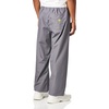 WonderWink The Papa Unisex Seamless Scrub Pant, Pewter, Large