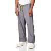 WonderWink The Papa Unisex Seamless Scrub Pant, Pewter, Large
