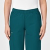 Wonderwork Women’s Pull-on Cargo Scrub Pant(Caribbean Blue)