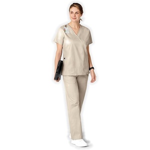 Wink Boundless Women’s Flare Leg Scrub Pant(Khaki)
