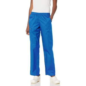 Wink WonderWORK Women’s Pull-On Cargo Scrub Pant, Royal, S