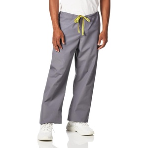 WonderWink The Papa Unisex Seamless Scrub Pant, Pewter, Large