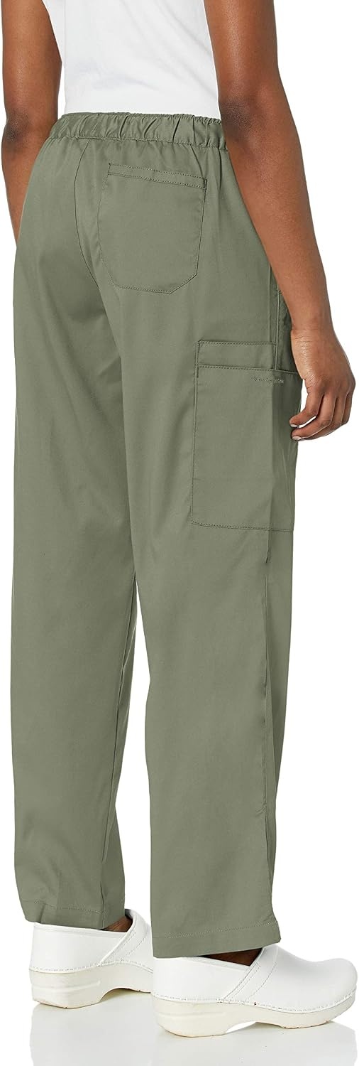 image:imageWINK Womens Logan Elastic Waist PantOlive