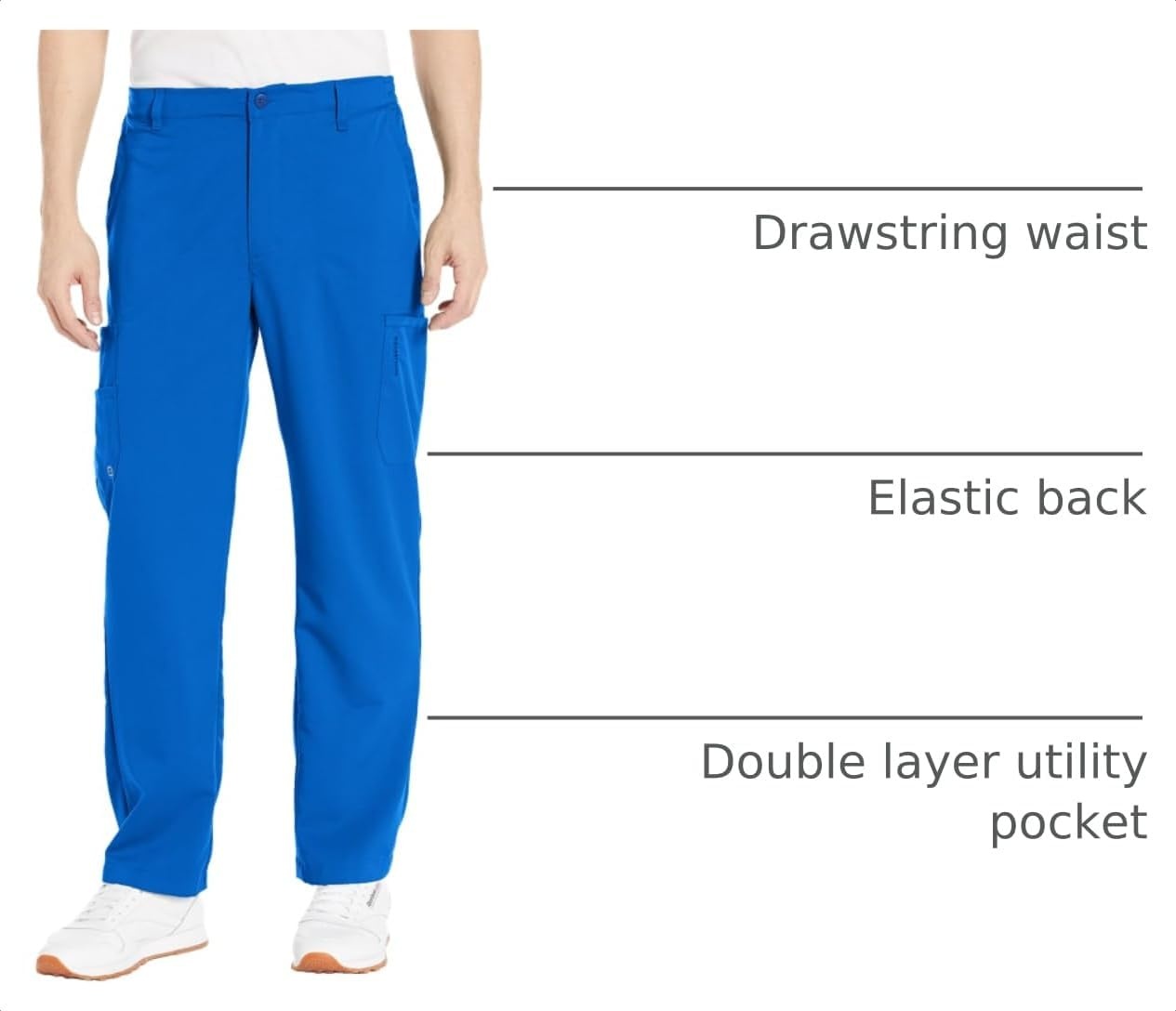 image:imageWink PRO Mens Cargo Scrub PantCaribbean