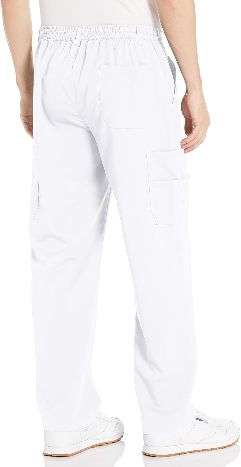 image:imageWink PRO Mens Cargo Scrub PantWhite