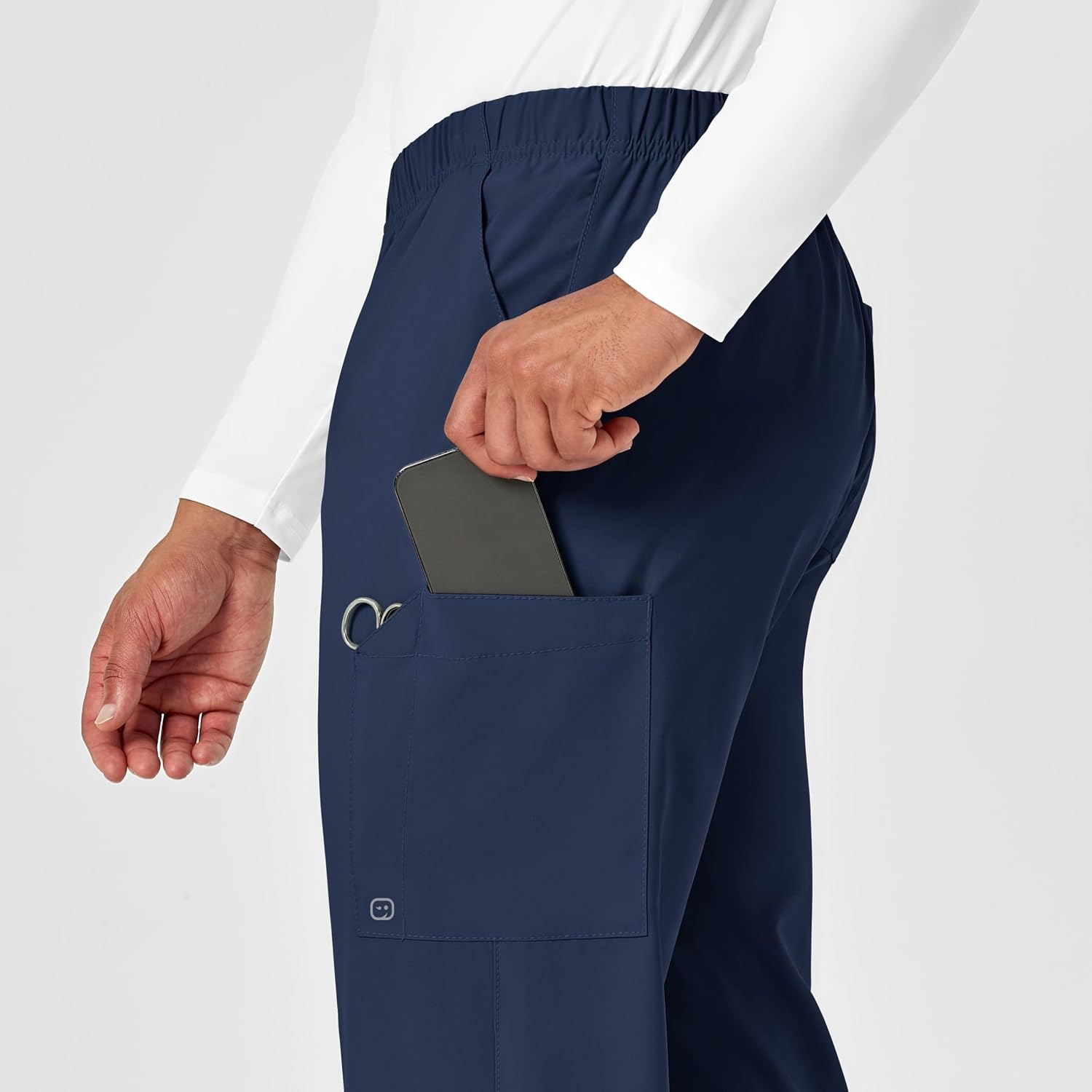image:imageWink W123 Unisex MultiCargo Scrub PantNavy