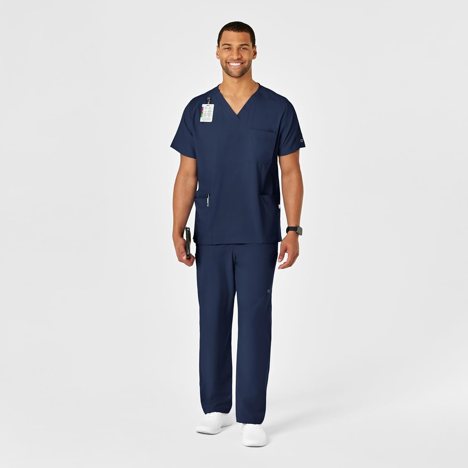 image:imageWink W123 Unisex MultiCargo Scrub PantNavy