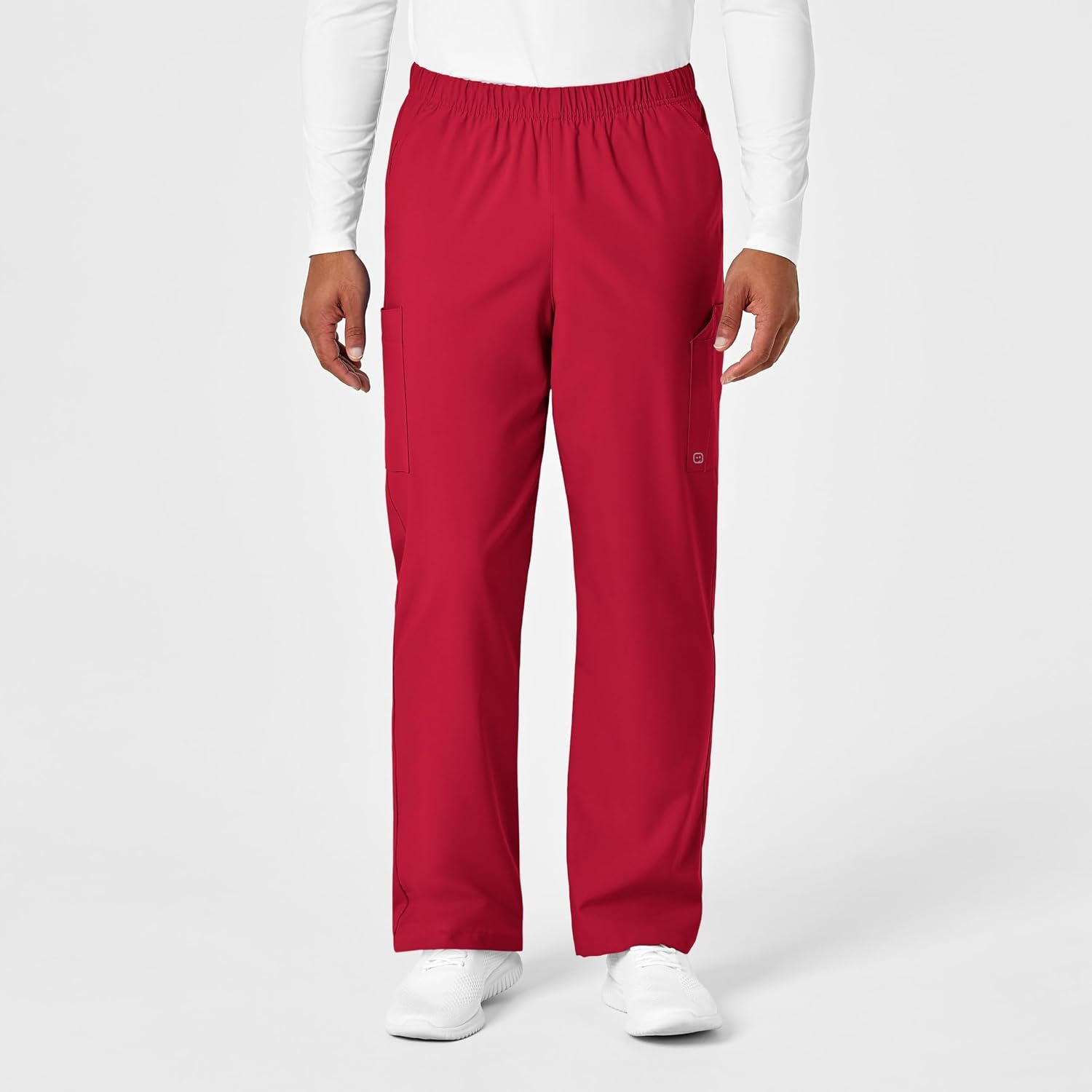 image:imageWink W123 Unisex MultiCargo Scrub PantRed