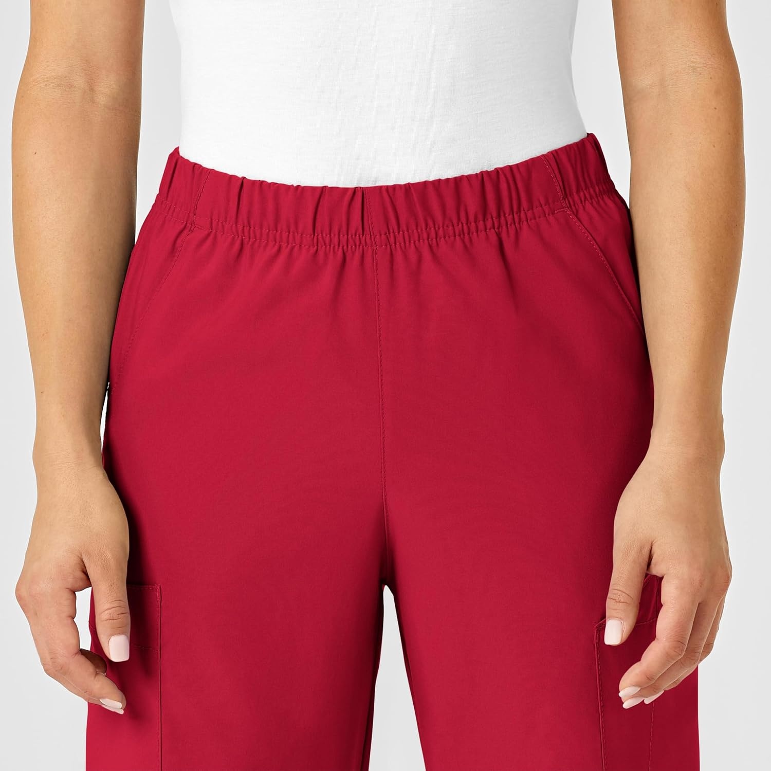 image:imageWink W123 Unisex MultiCargo Scrub PantRed